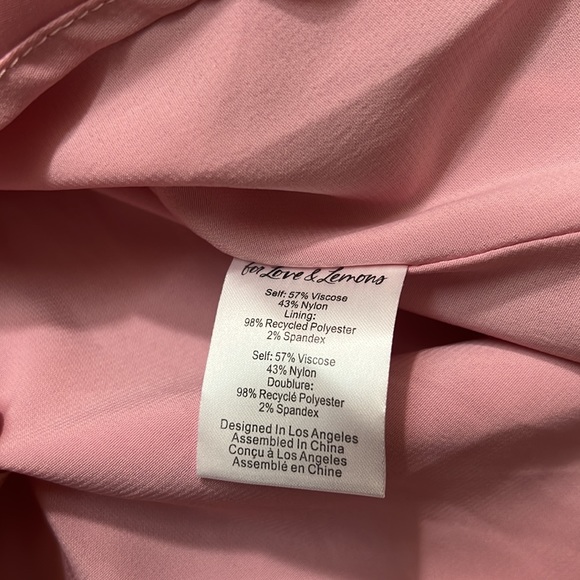 For Love Lemons Nikki Heart Burnout Cute Romantic Midi Dress size S - Picture 14 of 16